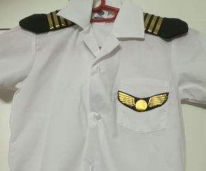 Kids Costumes to Hire - Pilot SHIRT - (age 5-6  years)